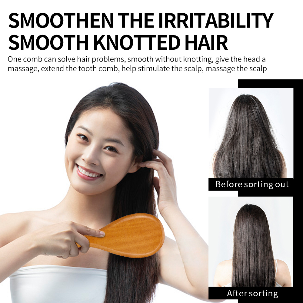 3-1 Eco-Friendly Hairbrush