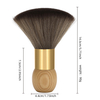 New Product Soft Nylon Hair Dust Brush Neck Face Duster Salon Hair Cut Tools Wooden Handle Neck Duster
