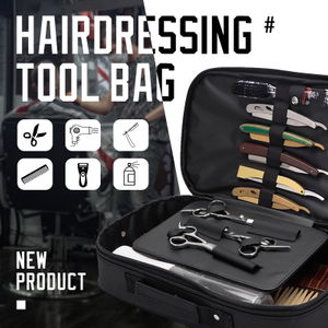 Wholesale Barber Scissors Bottle Travel Case Tools Salon Products Hairdressing Tools Storage Bag