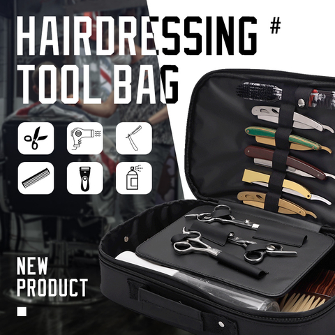 Wholesale Barber Scissors Bottle Travel Case Tools Salon Products Hairdressing Tools Storage Bag