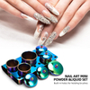 Professional 5-Piece Set Mini Nail Art Liquid Powder Cup Cover Beauty Powder Container Nail Art Cup