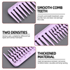 Plastic Antistatic Salon Hairdressing Comb Multicolor Barber Comb Custom Logo Hair Cutting Comb