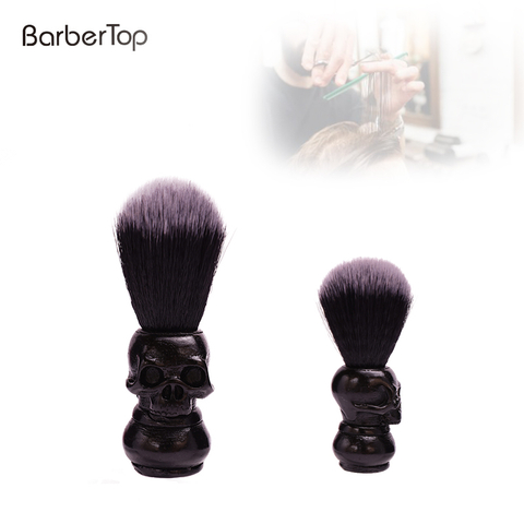 Skull Design Beard Brush