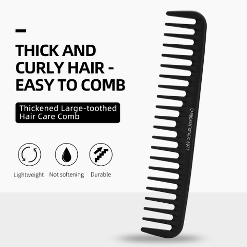 Carbon Hair Comb for Men