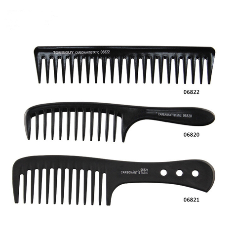 Pin Tail Stainless Steel Carbon Comb