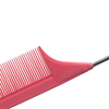Telescopic fine-toothed coiling comb