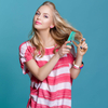 12 Pieces Colorful Hair Combs Set