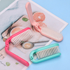 New Design Folding Hair Comb Travel Pocket Mini Foldable Hair Brush Comb