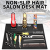 Factory Barber Mat PU Material Hairdressing Tools Pad Scissors Magnetic Mat Barber