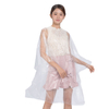 100 PE Waterproof Aprons Cut Iron Dye Hair Robe Barber Salon Disposable Capes