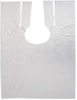 100 PE Waterproof Aprons Cut Iron Dye Hair Robe Barber Salon Disposable Hair Dressing Cape