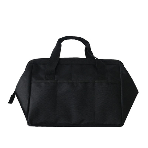 Black Professional Hairdressing Hair Salon Styling Tools Carry Case Bag Organizer Large Capacity for Hairdresser Stylist Barber