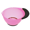 Beauty Course Dedicated Plastic Dyeing Bowl Assorted Salon Dye Seasoning Bowl Colors Random Hair Color Mixing Bowl