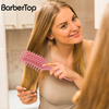 Sale Custom Logo Portable Detangling Comb Wavy Curly Hair Brush for Natural Hair