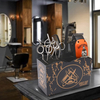Hairdressing Tool Storage Box 5 Layers Barber Scissors Comb Clips Rack Salon Styling Tool Storage Rack Cosmetic Organizer