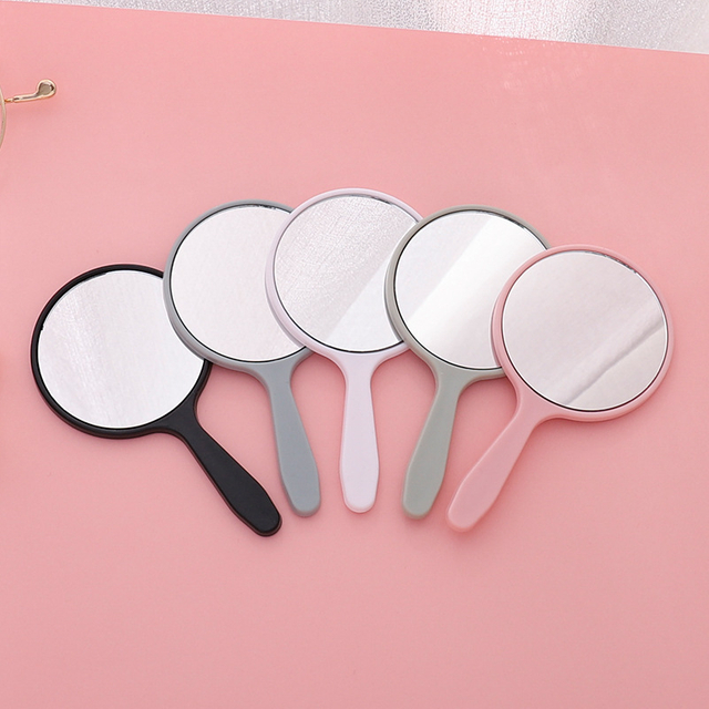 Handheld Makeup Mirror Square Makeup Vanity Mirror with Handle Hand Mirror SPA Salon Compact Mirrors Cosmetic Mirror for Women