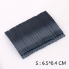 10pcs Black 6.5/8.5 Cm Clip Hair Clip Hairpin Korean Simple Black Wire Hair Pins Invisible Hairpin Wide Big Hair Clips for Bride