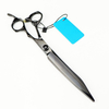 Professional JP 440c steel 8 '' Pet dog grooming Black hair scissors Cutting barber tools haircut shears Hairdressing scissors