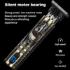 Professional Men Hair Cutting Machine Shaver Retro USB Interface Electric Hair Clippers Rechargeable Engraving Hair Clipper Set 
