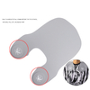 Barbershop Plus Size Silicone Hair Dyeing Shawls Pad Neck Shield Shawl Hair Dyeing Tool For Anti-Staining Waterproof Colouring