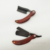New Blades Shaving Razor MiNi Men's Razor Redwood Handle Barber Hair Cut Razor Portable Change Blade Type Shaving Knife