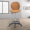 Portable Multifunction Tattoo Chair Cosmetology Manicure Lifted Stool Rotated Barber Chair with Footrest Office Staff Stool