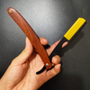 Barber Classic Shaving Razor Blade Holder Men Wooden Handle Straight Edge Barber Razor Holder Folding Shaving Razor