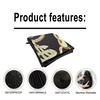 Snap Neckline Hairdressing Apron Waterproof Hairdresser Gown Barber Fashion Pattern Haircut Cloth Antistatic Hairstyling Capes
