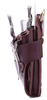  Barber Accessories Professional Leather Barber Bag For Scissors Barber Scissor Bag