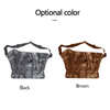 Scissor Tool Bag Hair Cutting Scissors Set Artificial Leather Bag Stylist Barber Bag