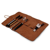 Environmental Friendly Storage Barber Scissors Tool Roll Bag Kitchen Kit Tableware Rolling Tool Bag
