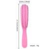 Hot Sale Soft Nylon Bristles Hair Comb Luxury Gifts for Women Detangling Salon Hair Brush