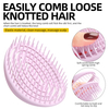Hot Selling Salon Scalp Massager Elastic Shampoo Brush Soft Scalp Care Hair Brush Scalp Massager
