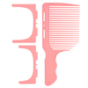 Men's Cutting Comb Daily Men's Styling Curved Edge Salon Positioning Comb Hair Cutting Comb
