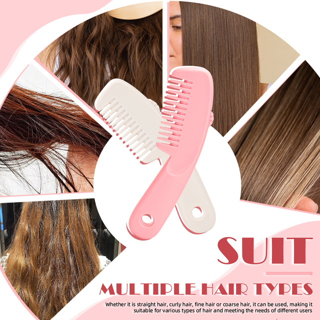Salon New Arrival Hair Styling Tools Comb with Razor Blade Plastic Handle Razor Comb