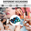 Professional 5-Piece Set Mini Nail Art Liquid Powder Cup Cover Beauty Powder Container Nail Art Cup