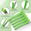 High-quality ABS Plastic Hair Clips New Fashion Professional Salon Use Hairdressing Hair Clips