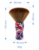 Barber Handle Broken Hair Brush