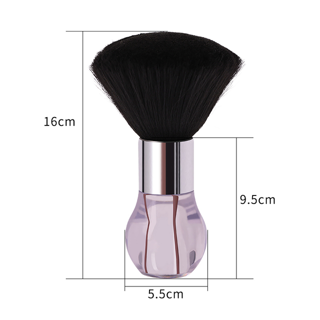 Barber Crystal Hair Brush