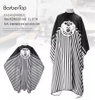 Barber Cloth Skull Pattern Apron