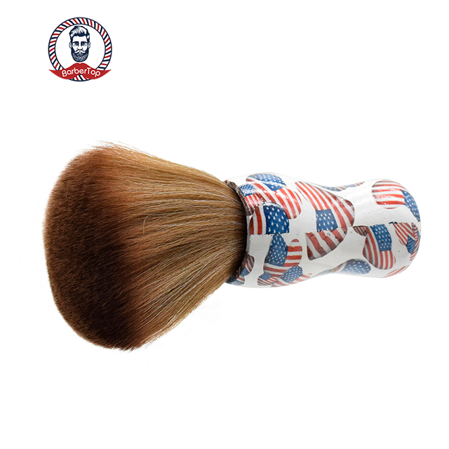 Barber Shop Plastic Handle Neck Brush