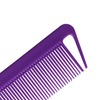 Telescopic fine-toothed coiling comb