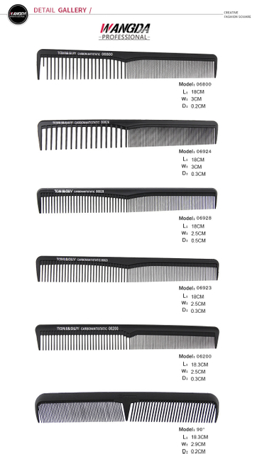 High Quality Black Carbon Comb
