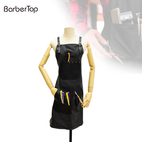 New Pure Color Cooking Kitchen Canvas Apron