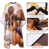 Hair Salon New Pattern Logo Haircut Yellow Apron Hairdresser Custom Barber Capes