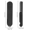 2 In 1 Small Black Travel Pocket Folding Hair Comb Mini Foldable Hair Brush Comb