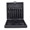 Scissors Barber Box Holster Pouch Hair Styling Clip Comb Scissor Barber Leather Tool Bag