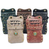 PU Leather Classical Style Salon Barber Scissors Bag Scissor Clips Shears Bags Tool Hairdressing Holster Pouch Holder Case Belt