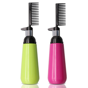 Hair Comb Bottle Hair Dye Comb Hair Dye Bottle Press Shampoo Bottle Professional Salon Tool