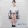 100 PE Waterproof Aprons Cut Iron Dye Hair Robe Barber Salon Disposable Hair Dressing Cape